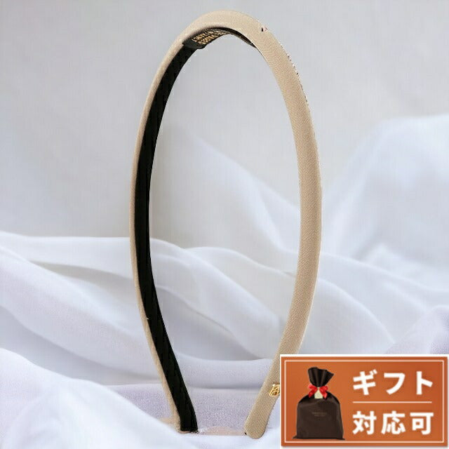 アレクサンドル ドゥ パリ ALEXANDRE DE PARIS THB 20147 06 S 1850 17 サテン カチューシャ ベージュ ヘアアクセサリー AHAL00032L