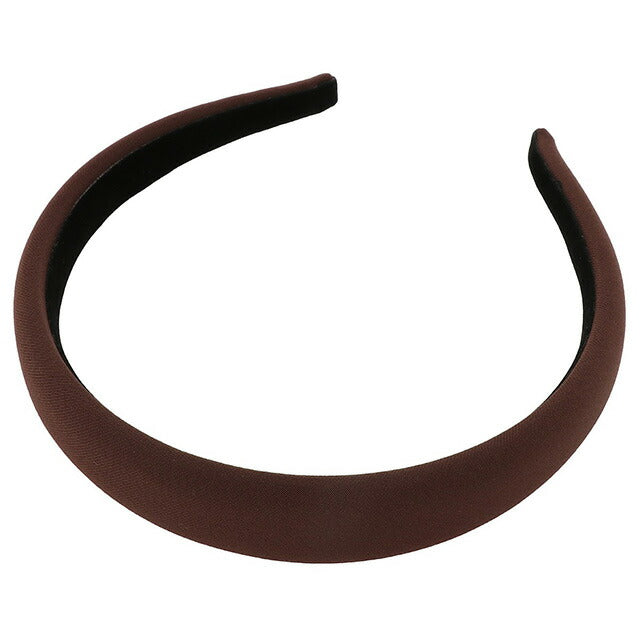 アレクサンドル ドゥ パリ ALEXANDRE DE PARIS THB 20149 25 H 1850 3 サテン カチューシャ ブラウン ヘアアクセサリー AHAL00033L