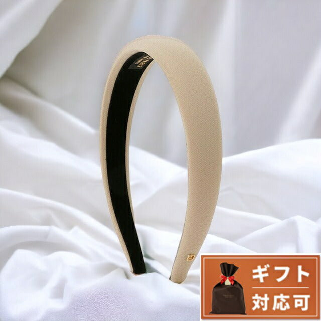 アレクサンドル ドゥ パリ ALEXANDRE DE PARIS THB-20149-25 S-1850-17 サテン カチューシャ ベージュ ヘアバンド 髪留め レディース ヘアアクセサリー AHAL00034L