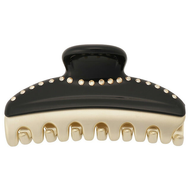 アレクサンドル ドゥ パリ ALEXANDRE DE PARIS ICCM-15571-03 N3 ヴァンドーム Mクリップ クリスタル ヘアクリップ ブラック 髪留め レディース AHAL00035L