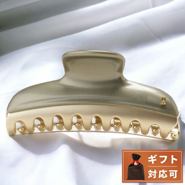 アレクサンドル ドゥ パリ ALEXANDRE DE PARIS ICCL 12832 02 G5 ヴァンドーム Lクリップ ヘアクリップ グレー 髪留め AHAL00046L