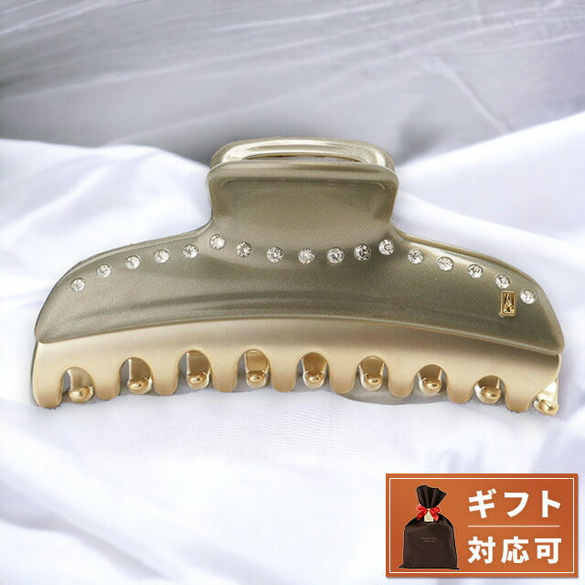 アレクサンドル ドゥ パリ ALEXANDRE DE PARIS ICCL 12832 03 G5 ヴァンドーム Lクリップ クリスタル ヘアクリップ グレー AHAL00048L