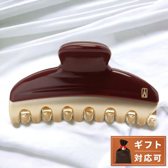 アレクサンドル ドゥ パリ ALEXANDRE DE PARIS ICCM 15571 02 B2 ヴァンドーム Mクリップ ヘアクリップ ボルドー 髪留め AHAL00052L