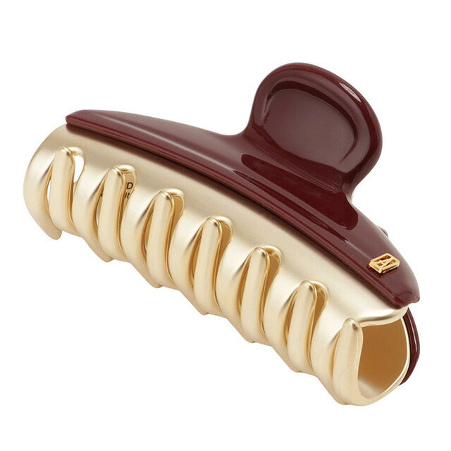 アレクサンドル ドゥ パリ ALEXANDRE DE PARIS ICCM 15571 02 B2 ヴァンドーム Mクリップ ヘアクリップ ボルドー 髪留め AHAL00052L