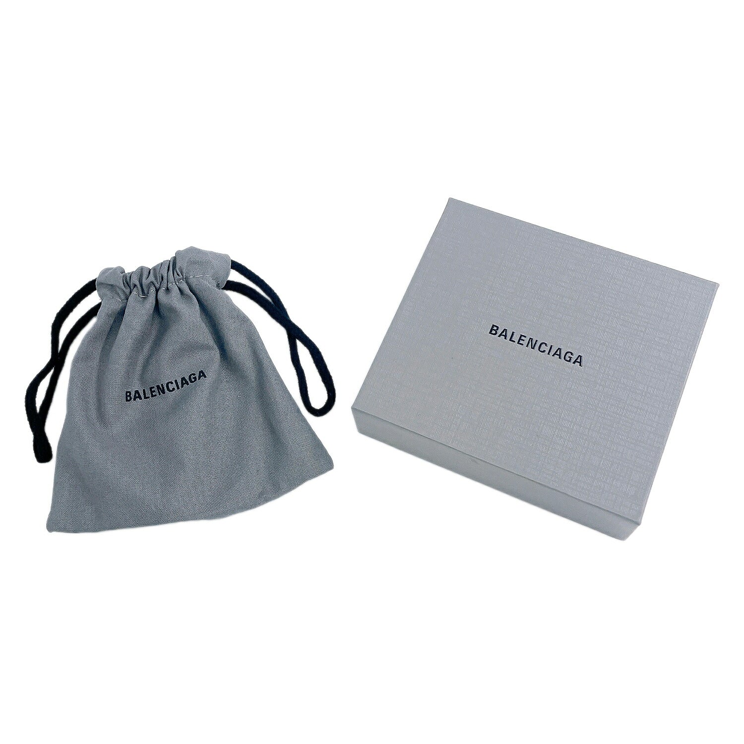 バレンシアガ BALENCIAGA 699021 TZ01G 5610 BBロゴ ヘアクリップ 2個セット マットブラック レディース ユニセックス ヘアアクセサリー ヘアピン 髪留め AHBC00012L