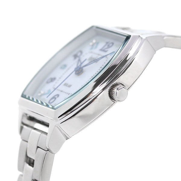 セイコー レディース 腕時計 トノー ソーラー AHJD414 SEIKO ALBA アルバ アンジェーヌ ホワイト 記念品 プレゼント ギフト AHJD414