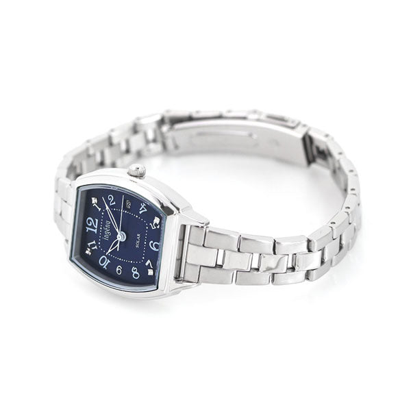 セイコー レディース 腕時計 トノー ソーラー AHJD415 SEIKO ALBA アルバ アンジェーヌ ネイビー 記念品 プレゼント ギフト AHJD415