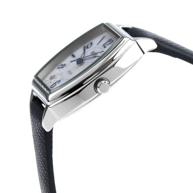 セイコー アルバ アンジェーヌ ソーラー 腕時計 ブランド レディース ダイヤモンド SEIKO AHJD438 アナログ シルバー ネイビー AHJD438