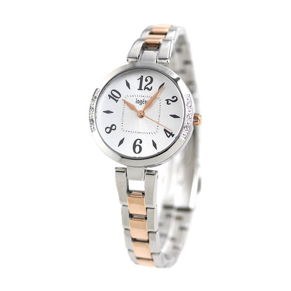 セイコー アルバ アンジェーヌ ブレスレット レディース 腕時計 ブランド AHJK448 SEIKO ホワイト ピンクゴールド AHJK448