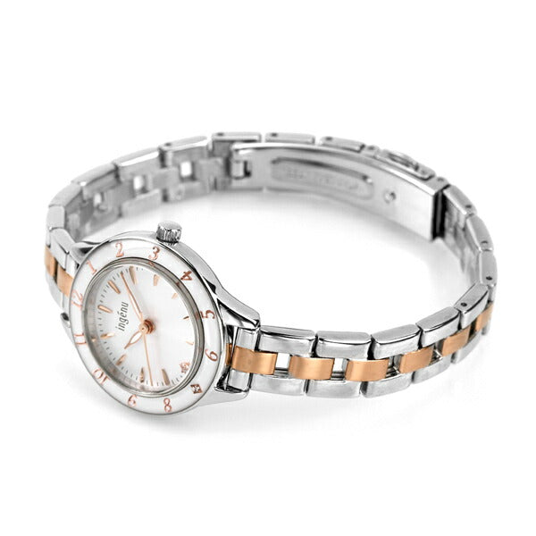 セイコー アルバ アンジェーヌ ブレスレット エポラクオーツ クオーツ レディース 腕時計 AHJK461 SEIKO ALBA ingenu シルバー ピンクゴールド 記念品 ギフト AHJK461