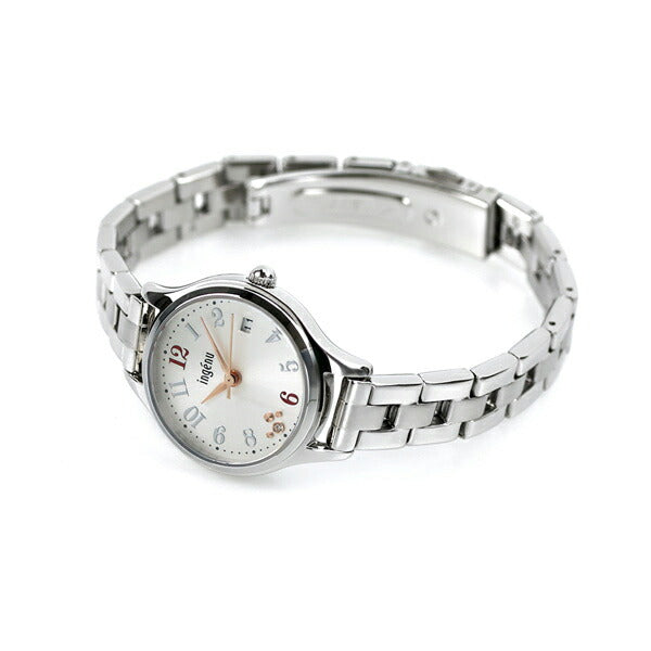 セイコー アルバ アンジェーヌ 腕時計 クオーツ レディース AHJK464 SEIKO ALBA ingenu ホワイト AHJK464