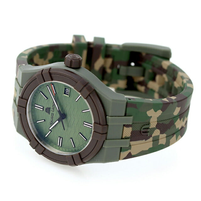 モーリスラクロア アイコン タイド 40mm クオーツ 腕時計 ブランド メンズ MAURICE LACROIX AI2008-D33DZ-000-0 アナログ カモフラージュ AI2008-D33DZ-000-0