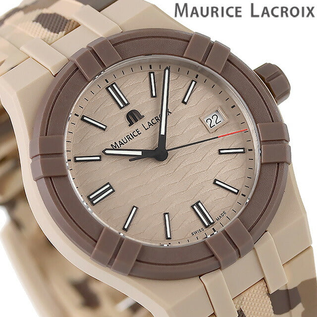 モーリスラクロア アイコン タイド 40mm クオーツ 腕時計 ブランド メンズ MAURICE LACROIX AI2008-IJJIZ-000-0 カモフラージュ スイス製 AI2008-IJJIZ-000-0
