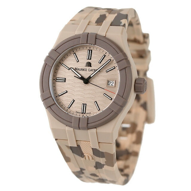モーリスラクロア アイコン タイド 40mm クオーツ 腕時計 ブランド メンズ MAURICE LACROIX AI2008-IJJIZ-000-0 カモフラージュ スイス製 AI2008-IJJIZ-000-0