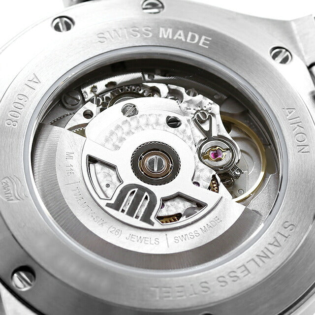 モーリスラクロア アイコン オートマティック デイト 42mm 自動巻き 腕時計 ブランド メンズ AI6008-SS002-730-1 AI6008-SS002-730-1