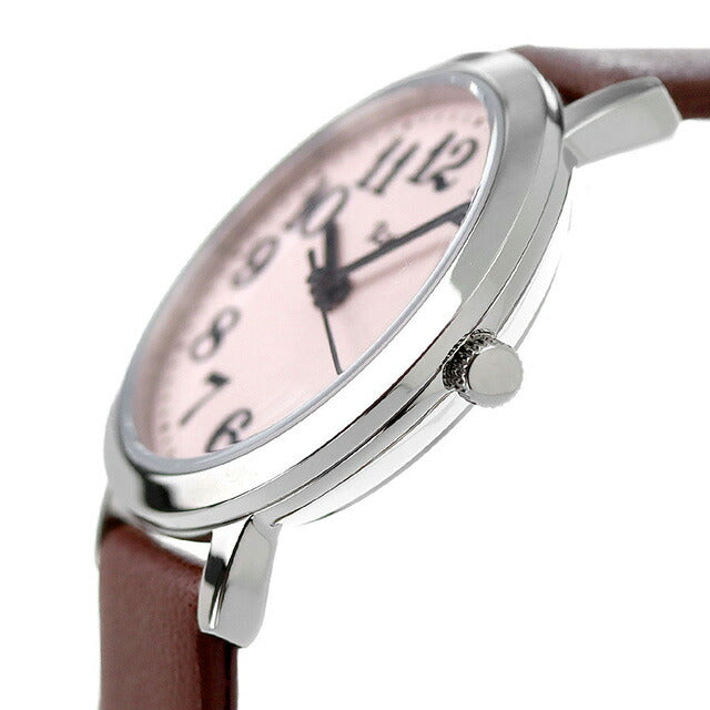 セイコー アルバ リキ クオーツ 腕時計 ブランド レディース SEIKO ALBA Riki AKQK409 アナログ ピンク ブラウン 記念品 プレゼント ギフト AKQK409