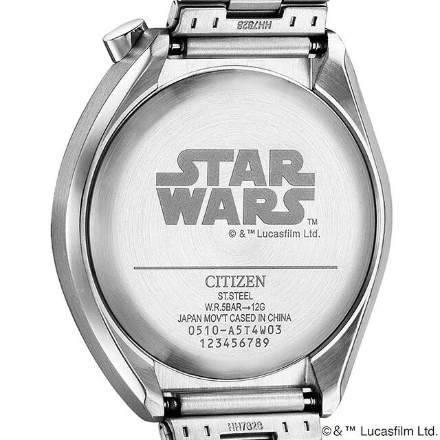 シチズン コレクション レコードレーベル ツノクロノ スターウォーズ SWロゴ 限定モデル 腕時計 ブランド AN3667-58E CITIZEN メンズ AN3667-58E