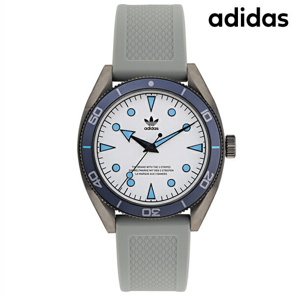 アディダス EDITION TWO クオーツ 腕時計 ブランド メンズ adidas AOFH22003 アナログ シルバー グレー AOFH22003