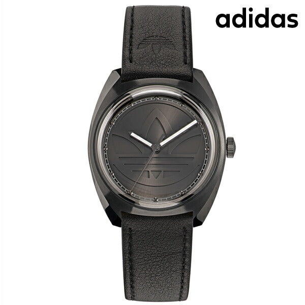 アディダス EDITION ONE クオーツ 腕時計 ブランド メンズ レディース adidas AOFH22514 アナログ オールブラック 黒 AOFH22514