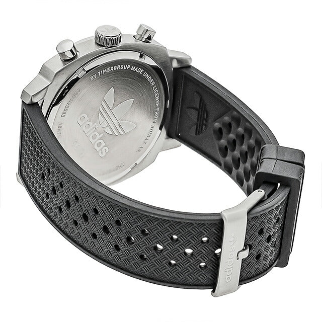 アディダス MASTER ORIGINALS ONE CHRONO クォーツ 電池式 腕時計 ブランド メンズ クロノグラフ adidas AOFH23503 多針アナログ ベージュ ブラック 黒 AOFH23503