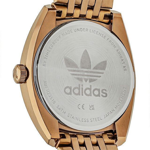 アディダス EDITION ONE クォーツ 電池式 腕時計 ブランド メンズ adidas AOFH23510 アナログ ブラウン AOFH23510