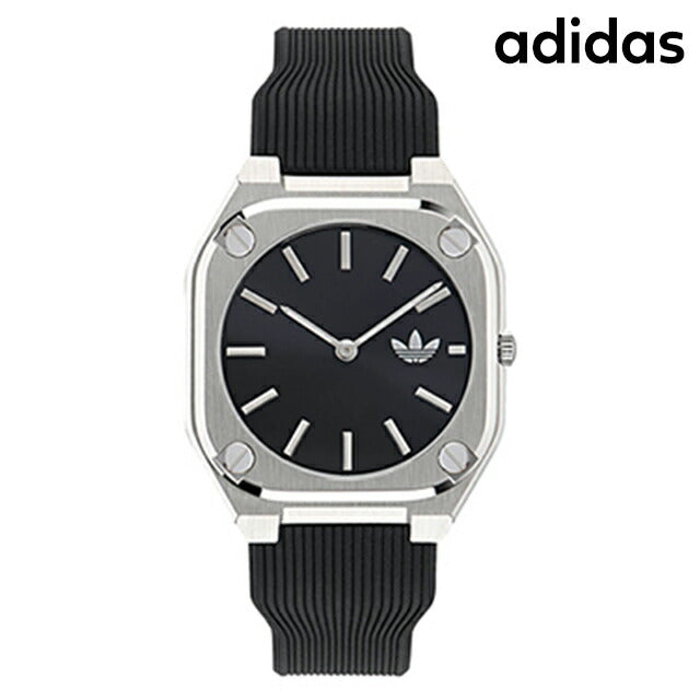 アディダス CITY TECH THIN クオーツ 腕時計 ブランド メンズ adidas AOFH24002 アナログ ブラック 黒 AOFH24002