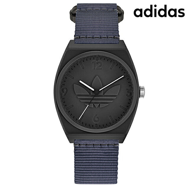 アディダス PROJECT TWO クオーツ 腕時計 ブランド メンズ レディース adidas AOST22041 アナログ ブラック 黒 AOST22041