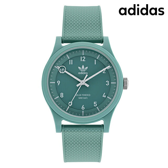 アディダス PROJECT ONE ソーラー 腕時計 ブランド メンズ レディース adidas AOST22045 アナログ グリーン AOST22045