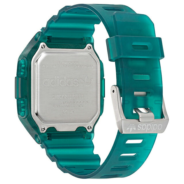 アディダス DIGITAL ONE GMT クオーツ 腕時計 ブランド メンズ レディース adidas AOST22048 デジタル グリーン AOST22048