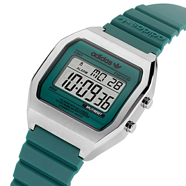 アディダス DIGITAL TWO クオーツ 腕時計 ブランド メンズ レディース adidas AOST22076 デジタル グリーン AOST22076