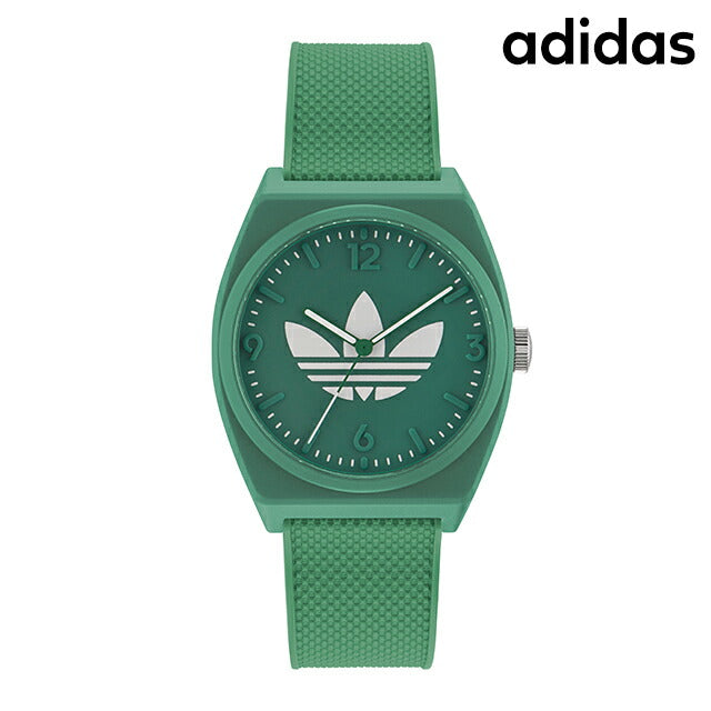 アディダス Project Two クォーツ 電池式 腕時計 ブランド メンズ レディース adidas AOST23050 アナログ グリーン AOST23050