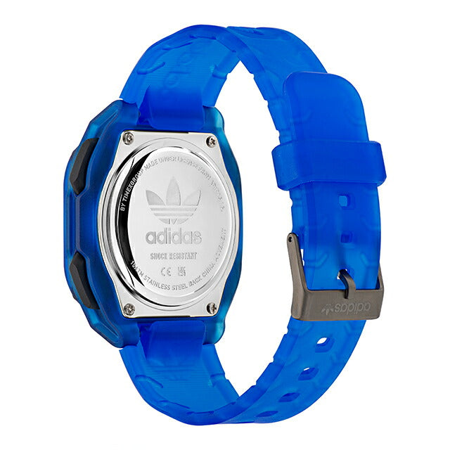 アディダス City Tech One クォーツ 電池式 腕時計 ブランド メンズ レディース adidas AOST23058 アナデジ ブラック ブルー 黒 AOST23058