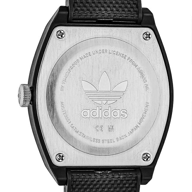 アディダス PRPJECT TWO GRFX クォーツ 電池式 腕時計 ブランド メンズ レディース adidas AOST23551 アナログ ブラック 黒 AOST23551