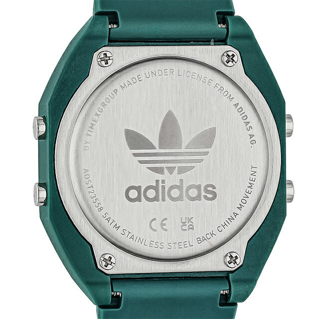 アディダス DIGITAL TWO クオーツ 腕時計 ブランド メンズ レディース adidas AOST23558 デジタル グリーン AOST23558