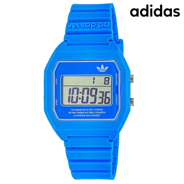 アディダス DIGITAL TWO クオーツ 腕時計 ブランド メンズ レディース adidas AOST23559 デジタル ブルー AOST23559