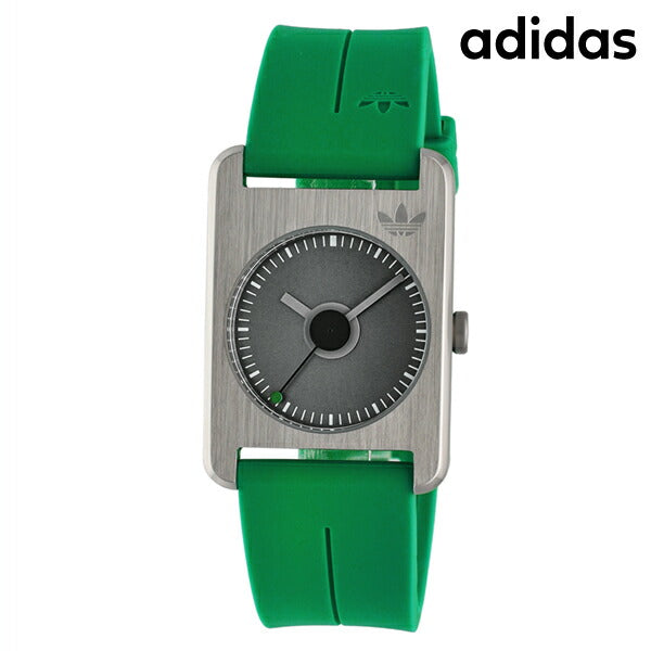アディダス RETRO POP ONE クオーツ 腕時計 ブランド メンズ レディース adidas AOST23561 アナログ グレー グリーン AOST23561