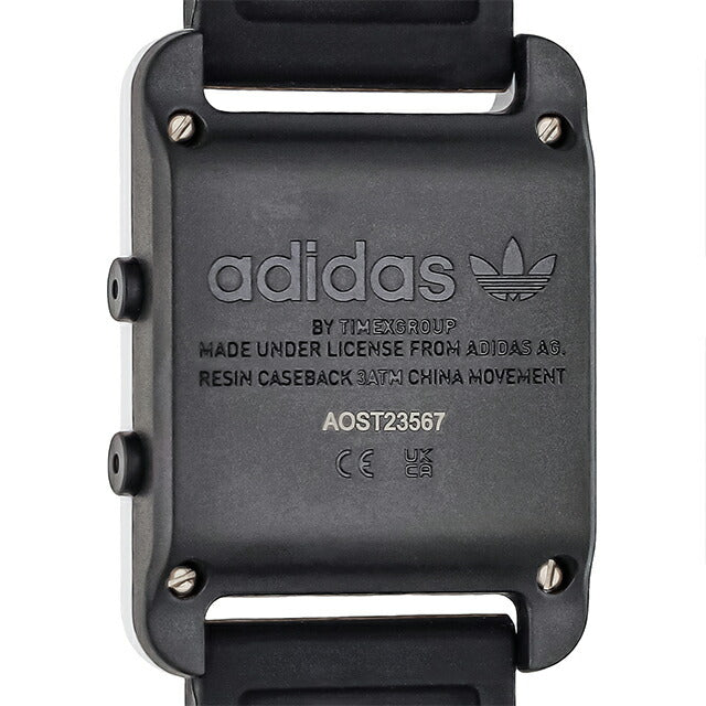 アディダス RETRO POP DIGITAL クォーツ 電池式 腕時計 ブランド メンズ レディース adidas AOST23567 デジタル ブラック 黒 AOST23567