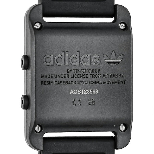 アディダス RETRO POP DIGITAL クォーツ 電池式 腕時計 ブランド メンズ レディース adidas AOST23568 デジタル ブラック 黒 AOST23568