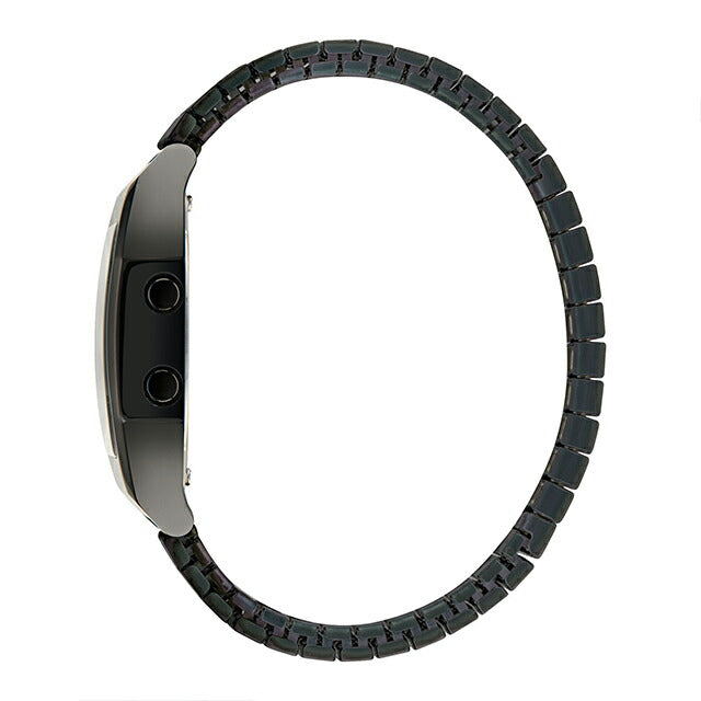 アディダス DIGITAL TWO クォーツ 電池式 腕時計 ブランド メンズ レディース adidas AOST24059 デジタル オールブラック 黒 AOST24059