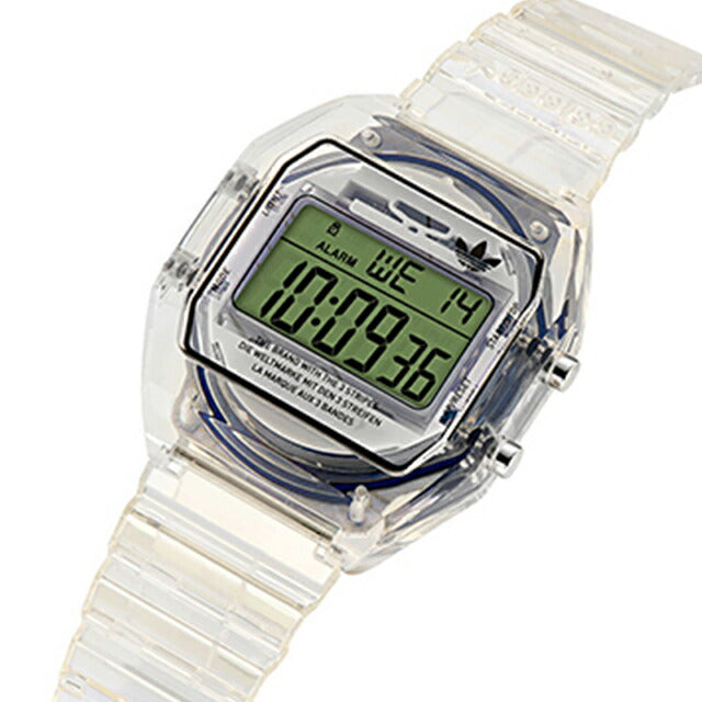 アディダス DIGITAL TWO Crystal クオーツ 腕時計 ブランド メンズ レディース adidas AOST24061 デジタル スケルトン AOST24061
