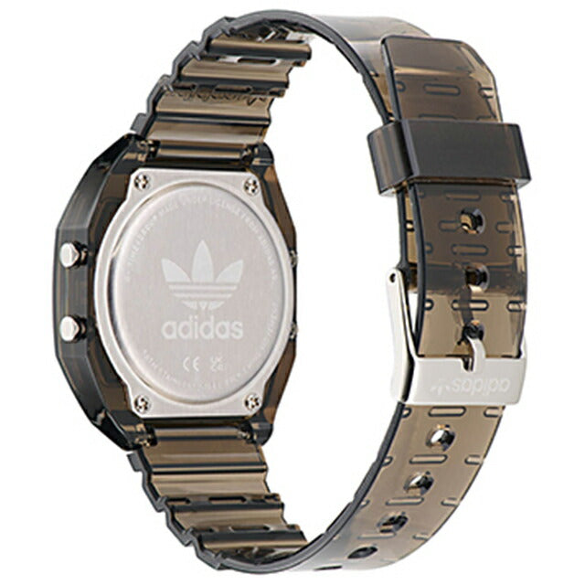 アディダス DIGITAL TWO Crystal クオーツ 腕時計 ブランド メンズ レディース adidas AOST24064 デジタル ブラック AOST24064