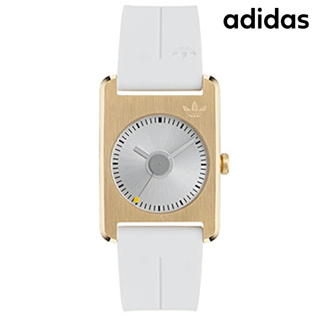 アディダス RETRO POP ONE クオーツ 腕時計 ブランド メンズ レディース adidas AOST24081 アナログ シルバー ホワイト 白 AOST24081