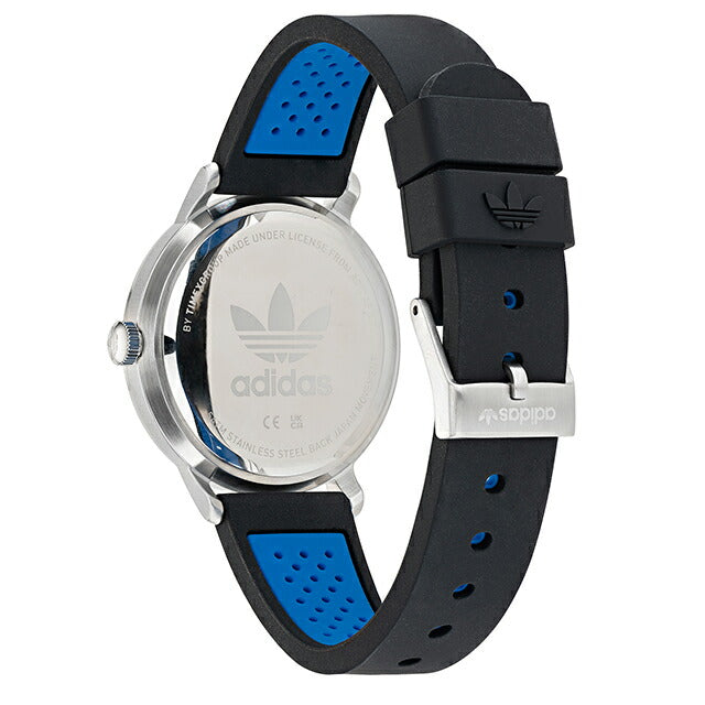 アディダス CODE ONE クォーツ 電池式 腕時計 ブランド メンズ adidas AOSY22021 アナログ シルバー ブラック 黒 AOSY22021
