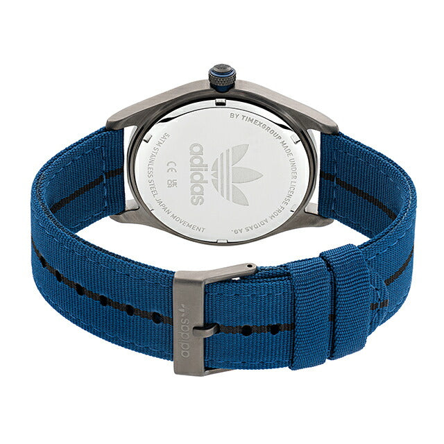アディダス CODE FOUR クオーツ 腕時計 ブランド メンズ レディース adidas AOSY22521 アナログ ブラック ブルー 黒 AOSY22521