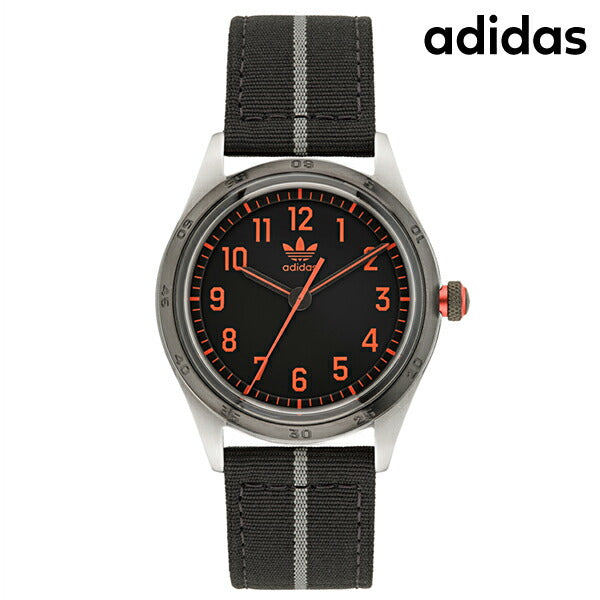 アディダス CODE FOUR クオーツ 腕時計 ブランド メンズ レディース adidas AOSY22522 アナログ ブラック グレー 黒 AOSY22522