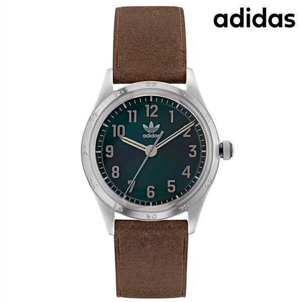 アディダス CODE FOUR クオーツ 腕時計 ブランド メンズ レディース adidas AOSY22527 アナログ グリーン ブラウン AOSY22527