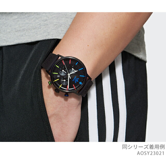 アディダス Code One Chrono クォーツ 電池式 腕時計 ブランド メンズ レディース クロノグラフ adidas AOSY23021 AOSY23021