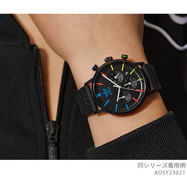 アディダス Code One Chrono クォーツ 電池式 腕時計 ブランド メンズ レディース クロノグラフ adidas AOSY23021 AOSY23021