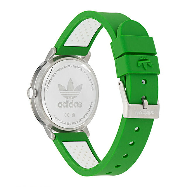 アディダス CODE ONE クォーツ 電池式 腕時計 ブランド メンズ レディース adidas AOSY23023 アナログ ホワイト グリーン 白 AOSY23023