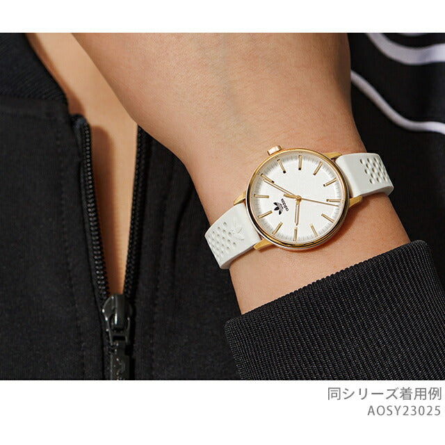 アディダス CODE ONE XSMALL クォーツ 電池式 腕時計 ブランド レディース adidas AOSY23025 アナログ ホワイト 白 AOSY23025